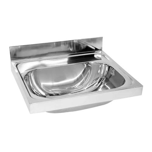 thumbnail image of Stoddart Wall Mounted Wash Basin 1 Taphole Stainless Steel WB.H1.TH