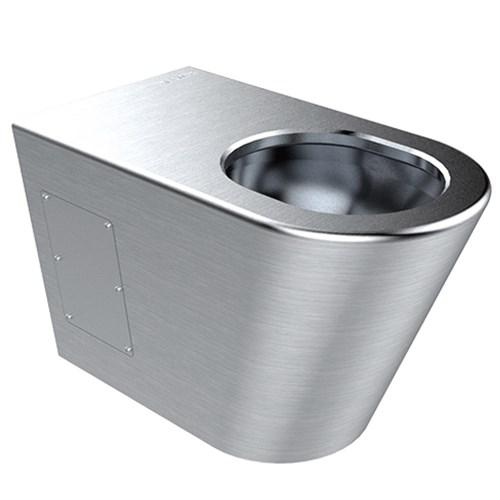 Britex Centurion Vandal Resistan S Trap Toilet Pan Stainless Steel PCS