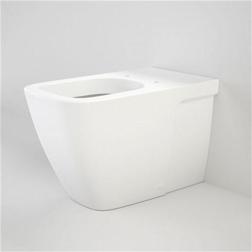 Caroma Cube Wall faced Back Inlet Pan White 824705W