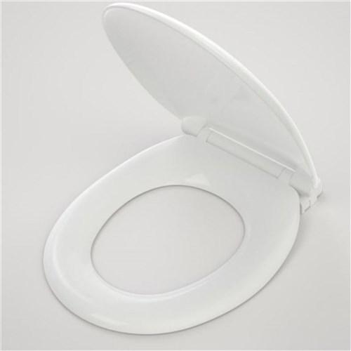 Caroma Caravelle Normal Close Toilet Seat With GermGard White 254002W