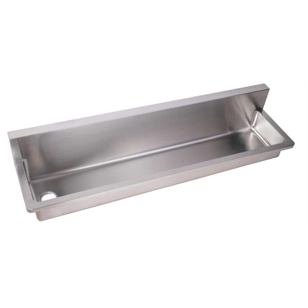 3monkeez Wall Mounted Left Handed Side Drain Wash Trough 900mm PWD-900L