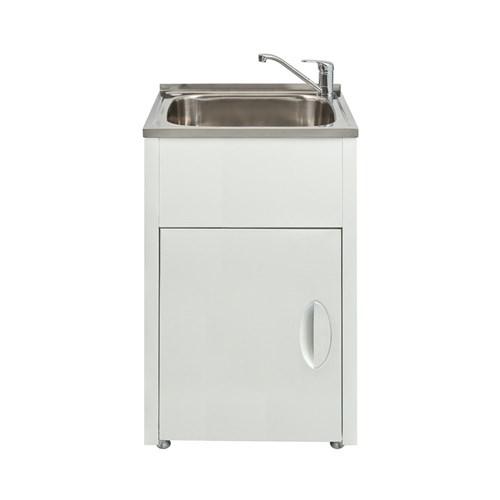 Seima Tilos 600 Laundry Trough And Cabinet 45 Litre 2 Taphole 191712