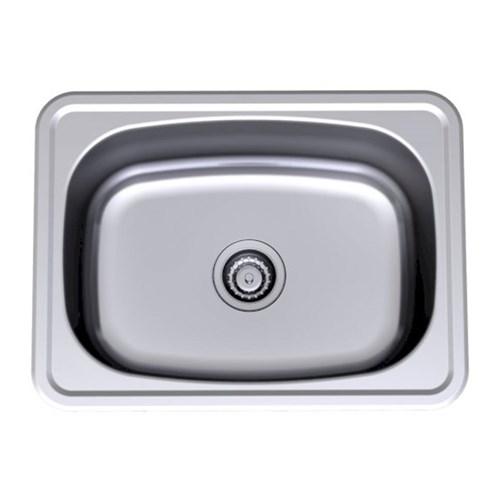 Clark Inset Trough Plain 45 L Stainless Steel 8500