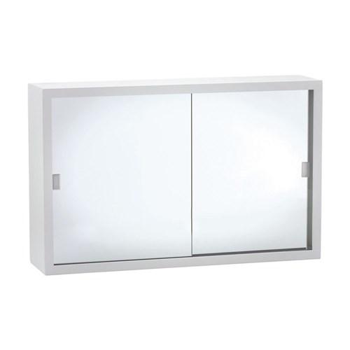 thumbnail image of Metal Bath Cabinet With Glass Mirror 600mm