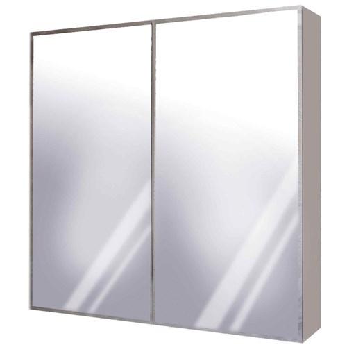 Shaving Cabinet 900mm 2 Door White