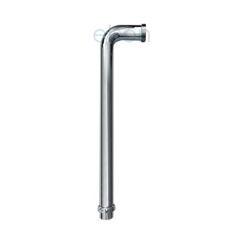 Sink Drop Waste With Nut 50mm x 750mm x 160mm Chrome