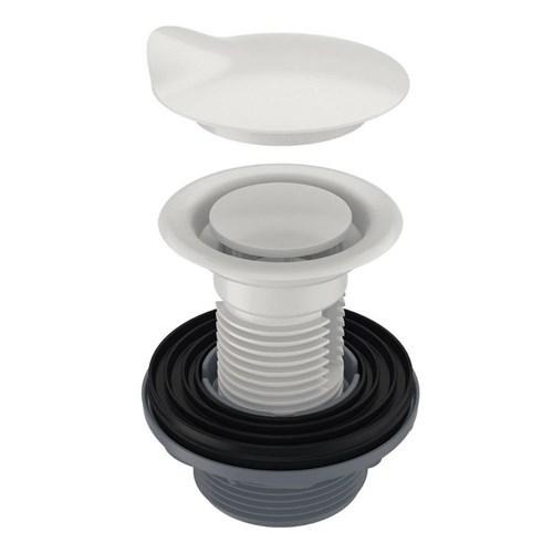 thumbnail image of Caroma 2-Part Uni Plug & Waste With White Plug & Overflow 32mm / 40mm White 323025W