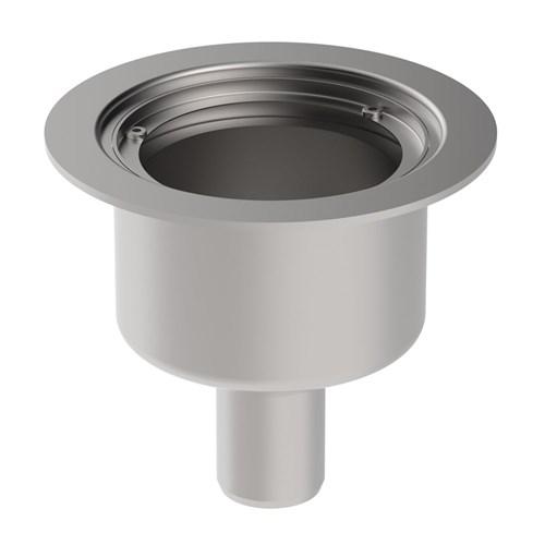 Blucher Stainless Steel Vertical Lower Drain Part With Flange 200mm x 50mm 480.200.050 S