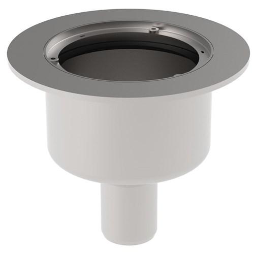 Blucher Stainless Steel Vertical Lower Drain Part With Flange 200mm x 50mm 470.200.050 S