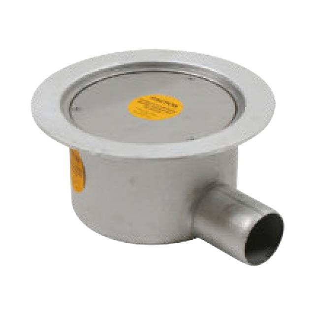 thumbnail image of Blucher Stainless Steel Horizontal Lower Drain Part With Welding Flange 200mm x 50mm 485.200.050 S