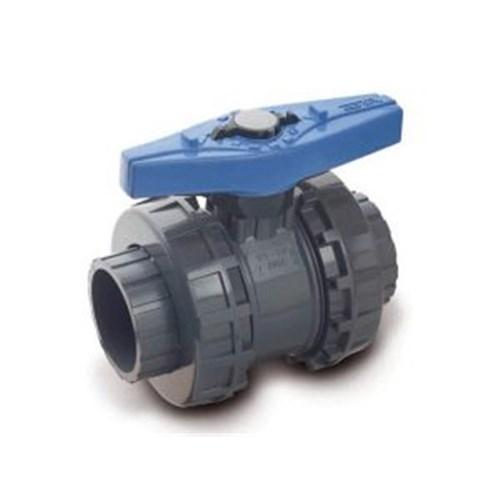 PVC-U Union Solvent Weld Ball Valve 15mm