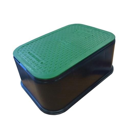 Plastic Valve Box 435mm Long x 305mm Wide x 200mm High HR1419-8VBOL