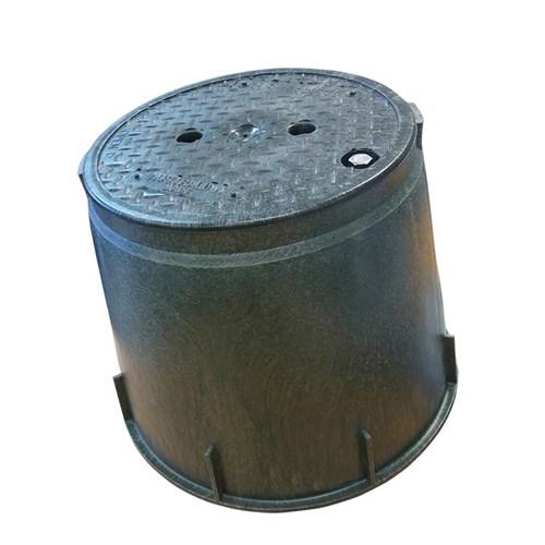 Plastic Valve Box Round 250mm