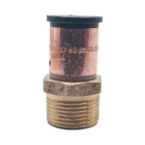 EziPex Crimp Water Connector 16mm x 15mm MI No.3 335154