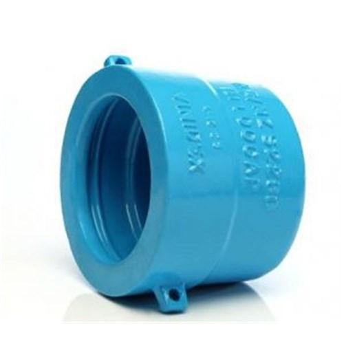 Ductile Iron High Pressure Blue PVC End Cap To Suit 150mm