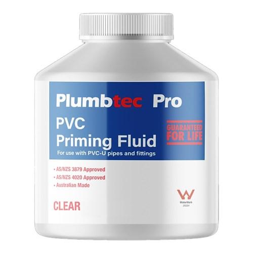 Plummas PVC Priming Fluid Clear 500ml A5800