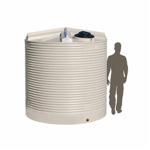 Coerco 9000 Litre Permium Corrugated Poly Water Tank 2420mm DIA x 2430mm HT RT9000