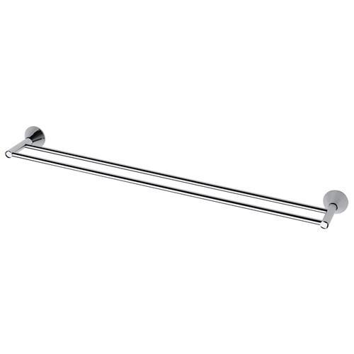 Alder Akita Double Towel Rail 750mm Chrome 38903