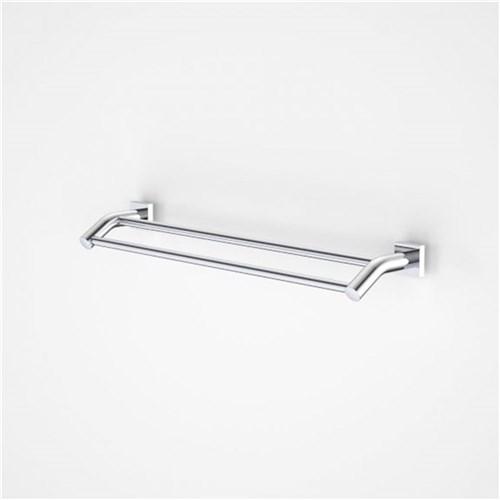 Dorf Enix Double Towel Rail 600mm Chrome 2290.04