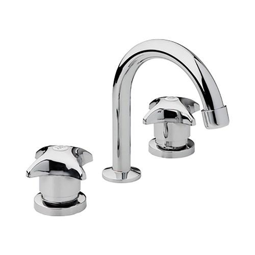 Alder Rio Basin Set Chrome 1029