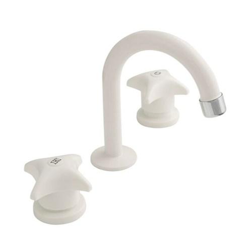 Alder Rio Vanitee Sink Set White 1151