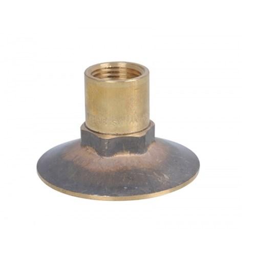 Bib Extension Flanged 15mm FI BSP x 50mm Brass