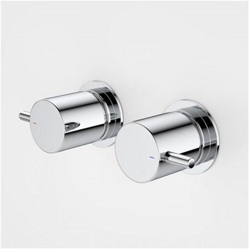 thumbnail image of Caroma Luna Lever Wall Top Assemblies Chrome 90332