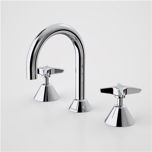 Caroma Elegance II Cross Basin Set Chrome 631171C5A