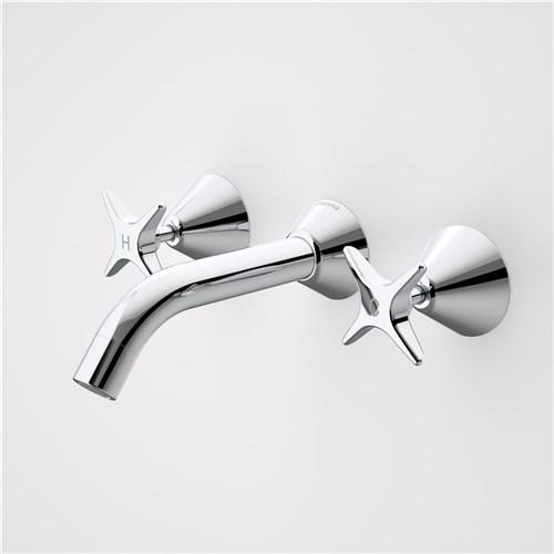 Caroma Elegance II Cross Bath Set Chrome 631175C