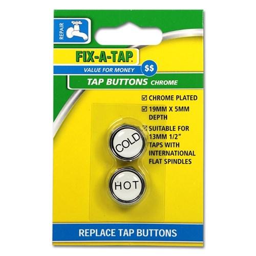 Harmony Latilla Tap Handel Buttons Hot & Cold 218117