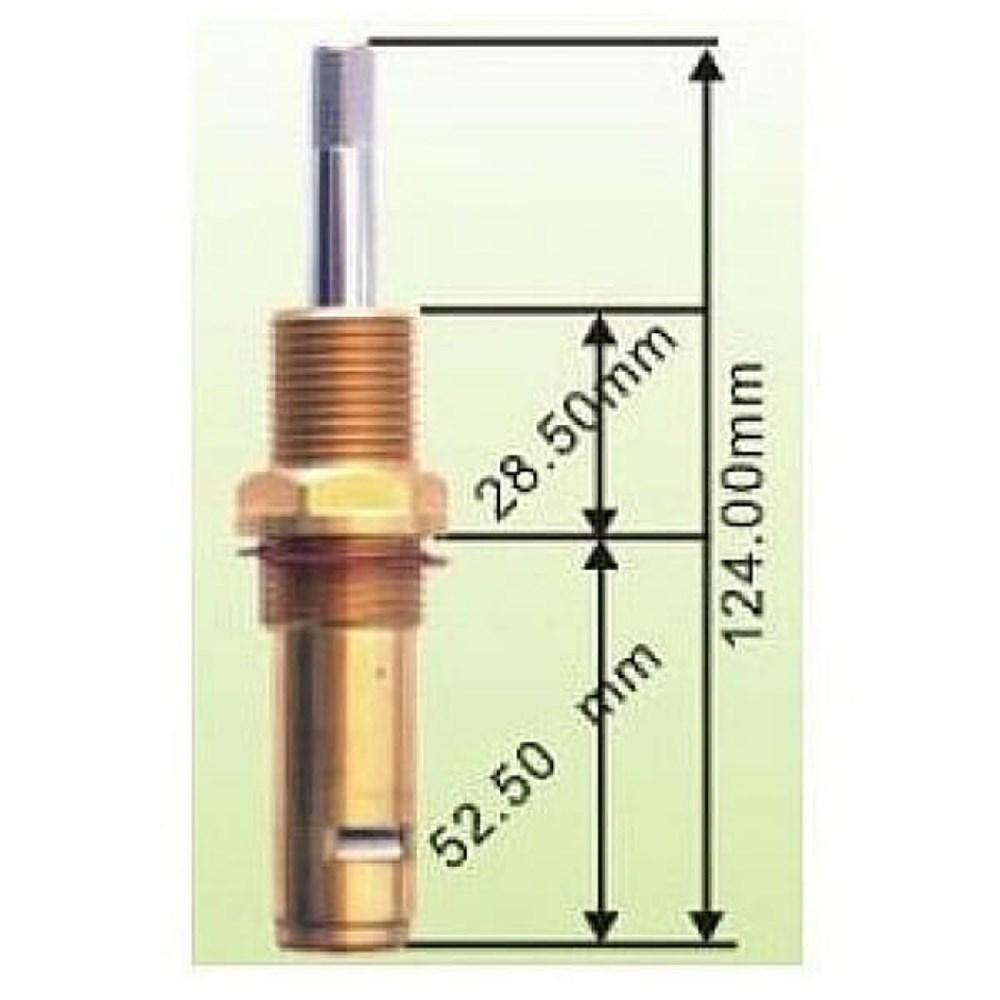 Easytap Pair 1/4 Turn Wall Spindle Brass TZ2009