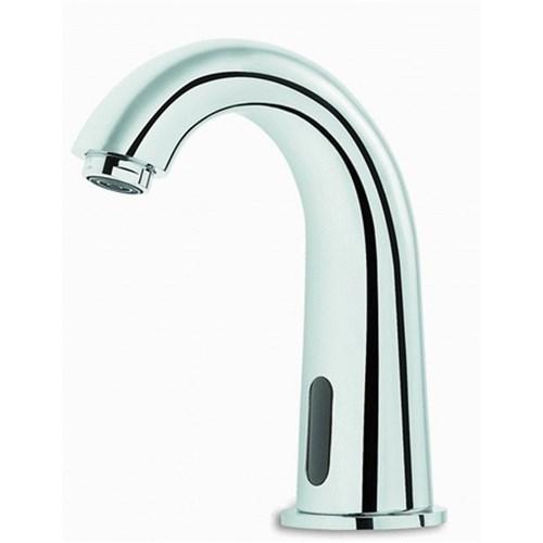 GE Conti Electronic Flamingo IR Hob Basin Tap Without Temp Mixer - Battery Powered Chrome TZ-FL20SB