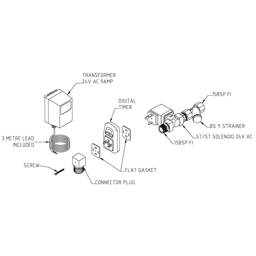 GE Flowmatic Electronic Trap Primer TZ-FLOWTRAP