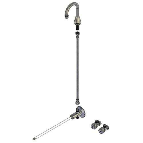 GE Ezy-Lever Knee Operated Timeflow Kit Chrome TP08045K