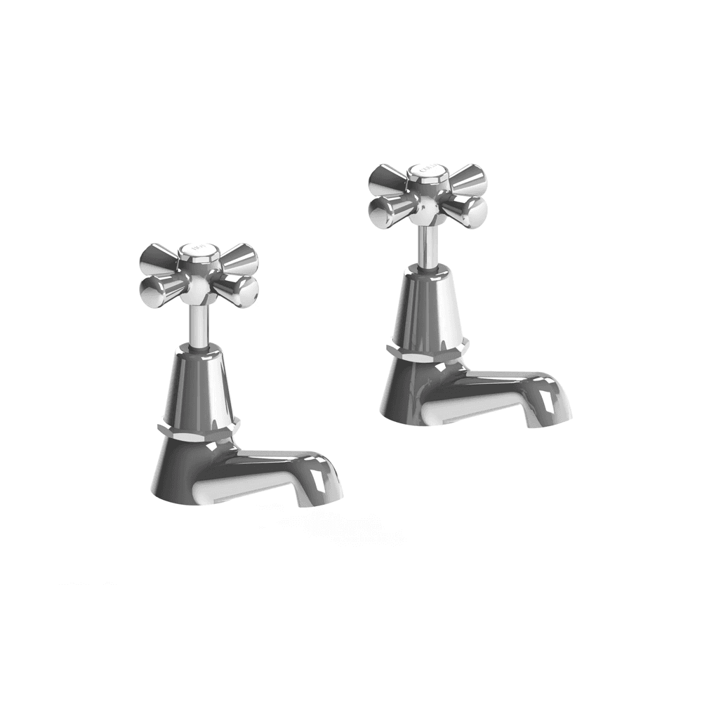 Harmony Latilla Pillar Tap Pair Chrome 23075