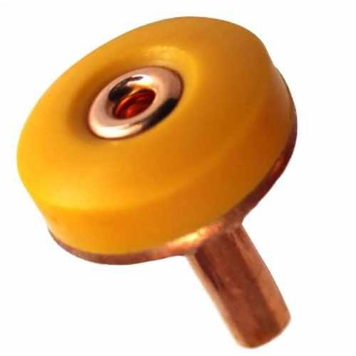 Soft Turn Jumper Valve With Copper Body 13mm Copper & Yellow