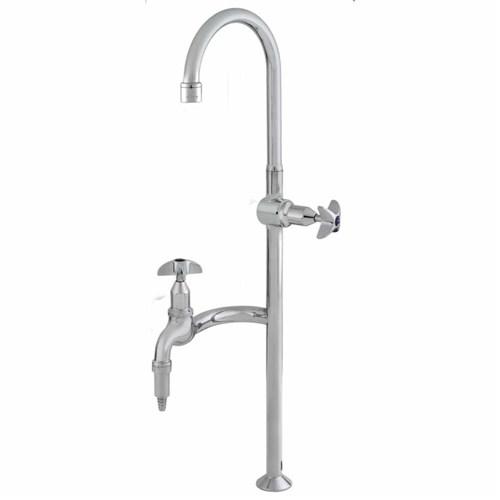 thumbnail image of Galvin Engineering Type 8 Lab Set 2-Way #1 Aerator & MDCV Swivel Chrome Plated TL08SJ1-16C