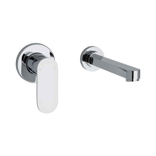 Alder Kali Wall Basin Mixer Set 170mm Chrome 49190