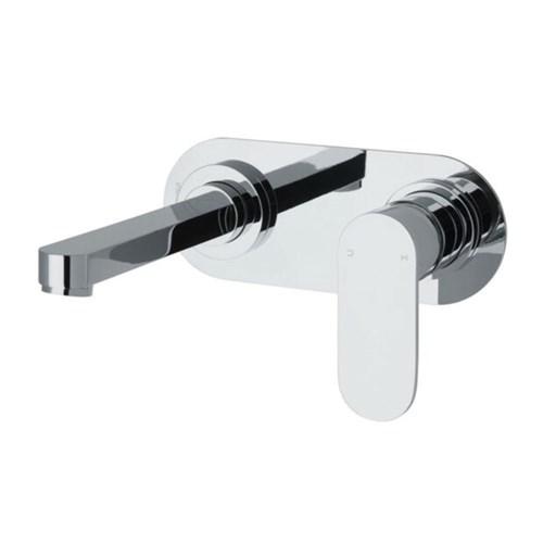 thumbnail image of Alder Kali Wall Basin Set With Back Plate 170mm Chrome 49192