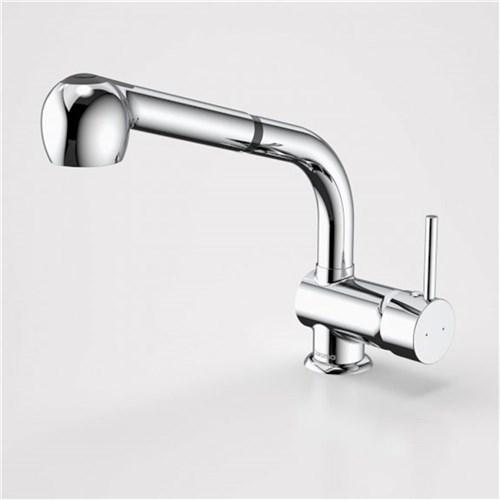 thumbnail image of Caroma Cardinal II Retractable Dual Spray Sink Mixer Chrome 9101C5AF