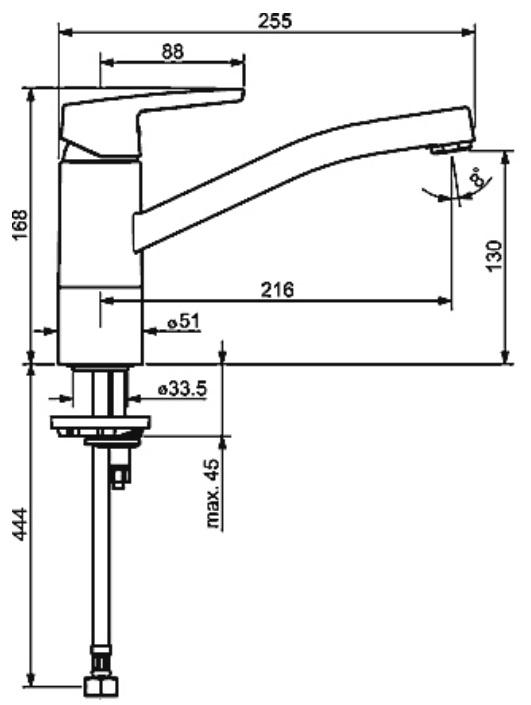 Argent Hansa Polo Neu Sink Mixer 514822930037