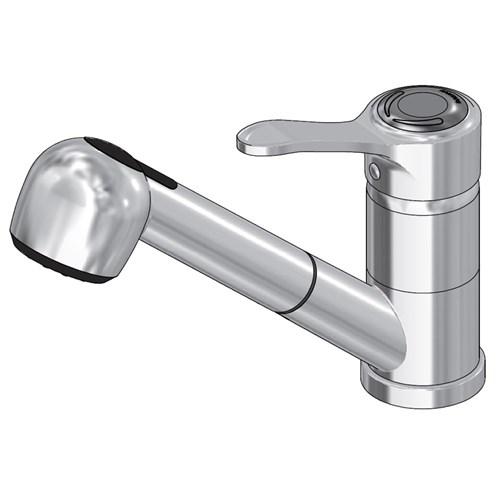 Ram Myuna Sink Mixer With Spray Chrome LSSMVCP