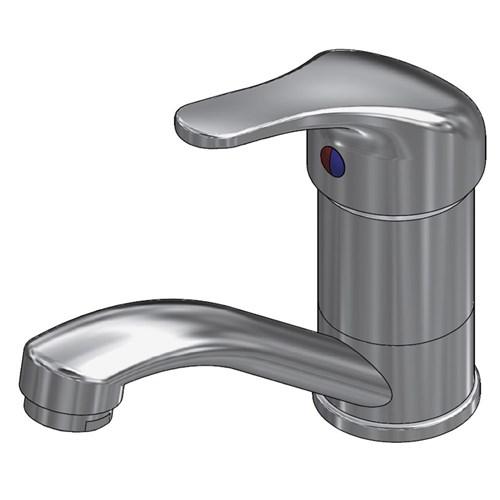 thumbnail image of Ram Slimline Swivel Basin Mixer RASLBSMCP