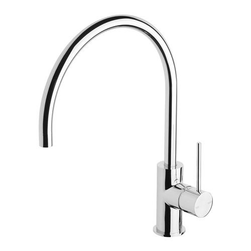 Phoenix Vivid Slimline Standard Gooseneck Sink Mixer 220 Chrome VS733CHR