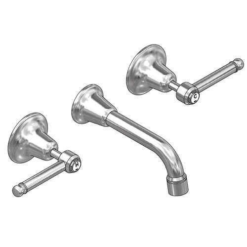 Ram Dorset Lever Bath Set DLCDBHSCP