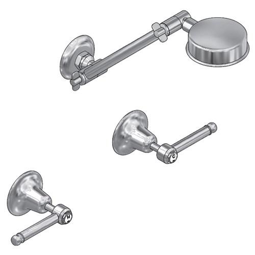 Ram Dorset Lever Shower Set DLCDSHSCP