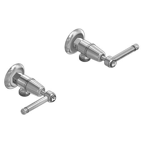 Ram Pair Dorset Lever Washing Machine Taps DLCDWMCCP