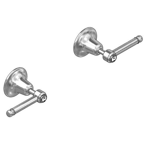 Ram Pair Dorset Lever Wall Top Assembly DLCDWSCP