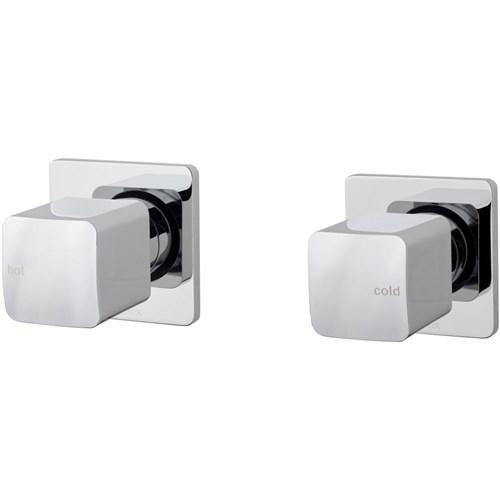 Phoenix Rush Wall Top Assemblies Pair Chrome RU060 CHR