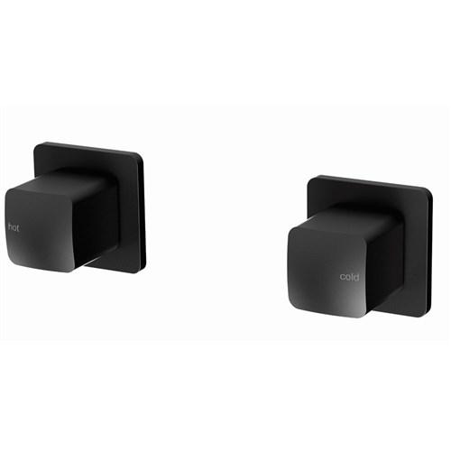 Phoenix Rush Wall Top Assemblies Pair Matte Black RU060 MB